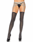 Leg Avenue - Shimmer Lurex Elastic Garter Belt