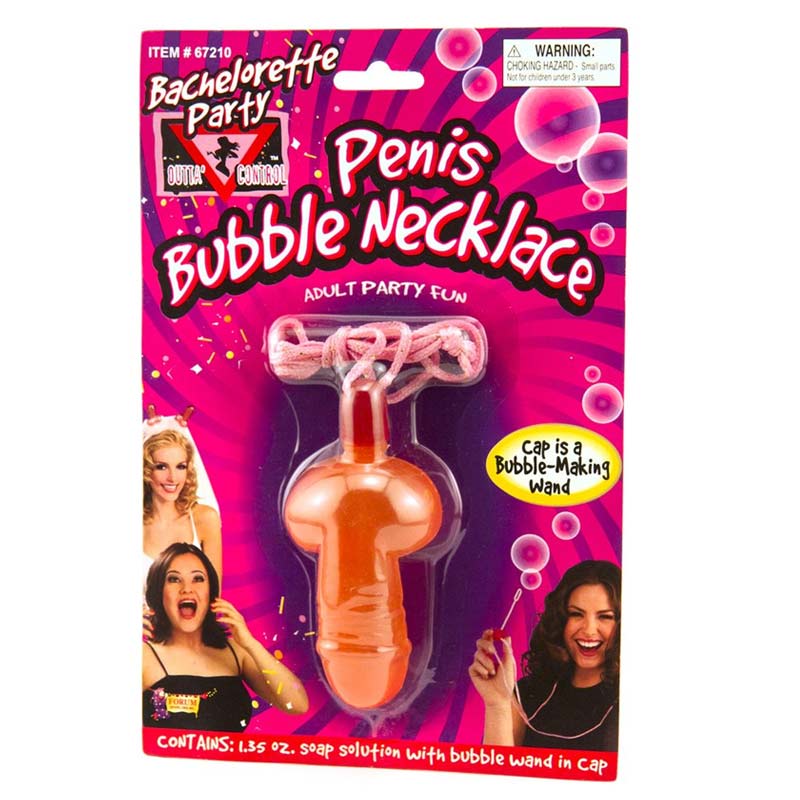 Little Genies Penis Bubbler Necklace Party Item