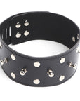 Studded Lockable Collar - Packed In Sealed Foil Bags