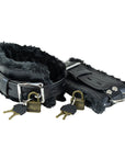 Fur Lined Lockable Ankle Restraints - Packed In Sealed Foil Bags