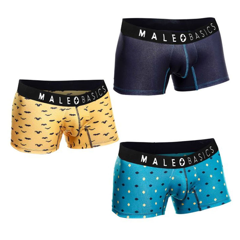 MaleBasics 3 Pack Trunk