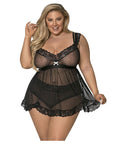 Passion Point Baby Doll And Panty Set