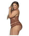 Caramel Kiss Cami And Split Crotch Boyshort