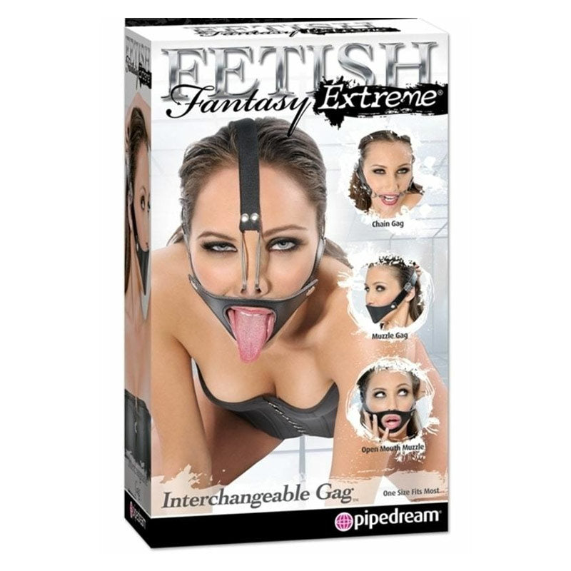 Fetish Fantasy Extreme Interchangeable Gag