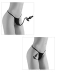 Hookup Panties Crotchless Love Garter