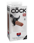 King Cock Strap-On With Two Cocks One Hole 7"