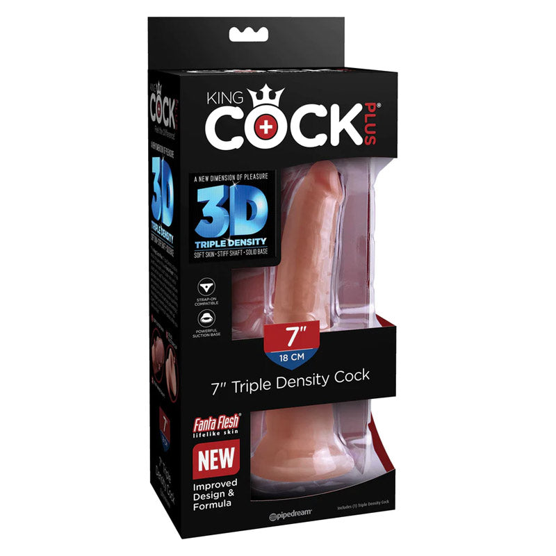 King Cock Plus 7" triple Density Cock