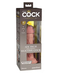 King Cock Elite 6"Dual Density Silicone Cock