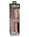 King Cock Elite 10"Dual Density Silicone Cock