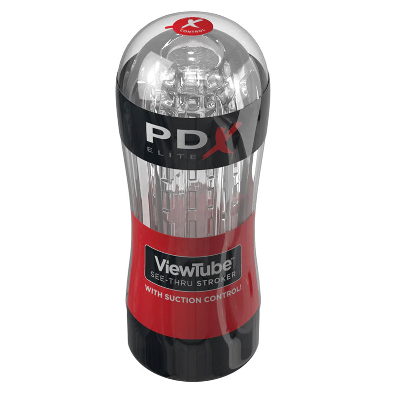 PDX Elite ViewTube See-Thru Stroker