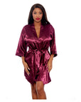 Popsi Satin Robe