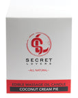 Secret Lovers All Natural Massage Candles