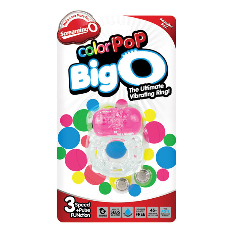 ColorPoP Big O Vibrating Cock Ring