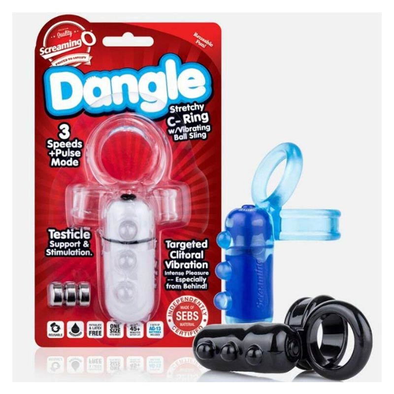 Dangle C-Ring Vibrating Cock Ring