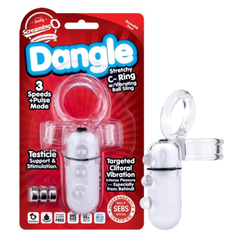 Dangle C-Ring Vibrating Cock Ring