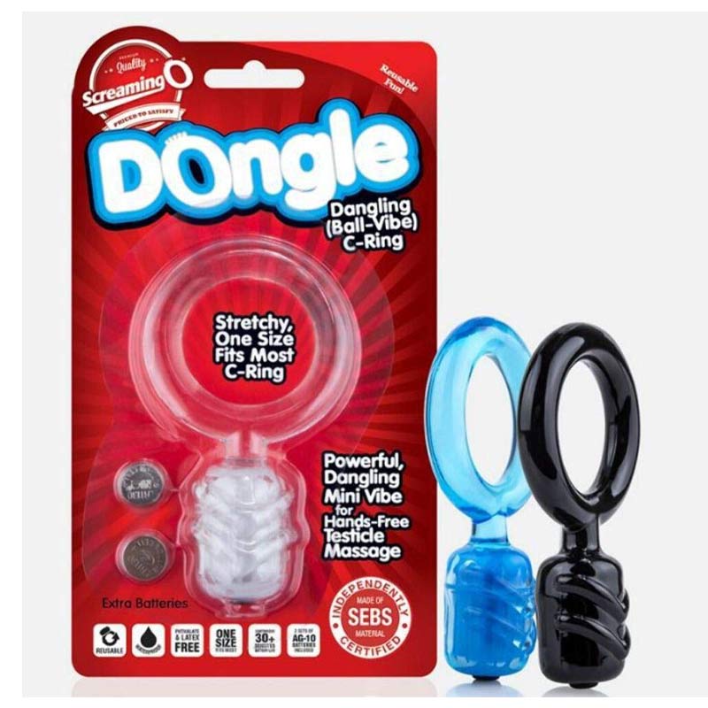 Dangle C-Ring Vibrating Cock Ring