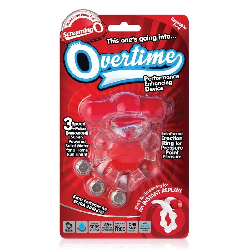 Overtime Vibrating Cock Ring