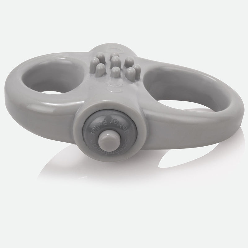 ScreamingO Yoga - grey only Vibrating Cock Ring