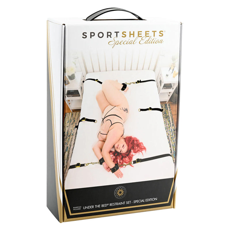 Sportsheet Under the Bed Restraint Set - Special Edition