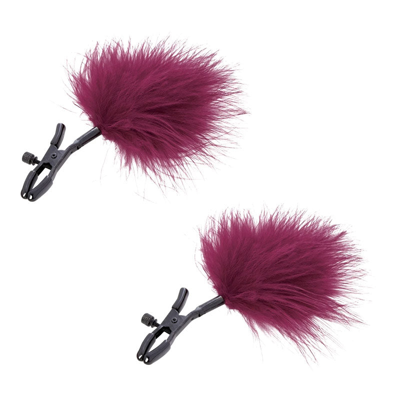 Enchanted Feather Nipple Clamps