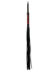 Sex & Mischief Red & Black Stripe Flogger