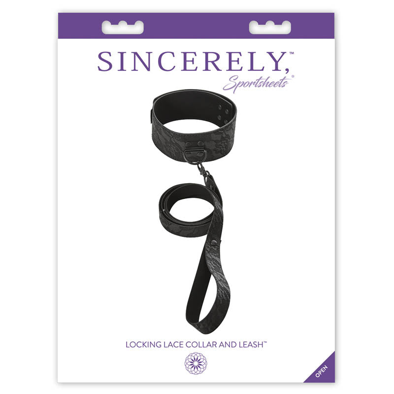 Sincerely Locking Lace Collar &amp; Leash