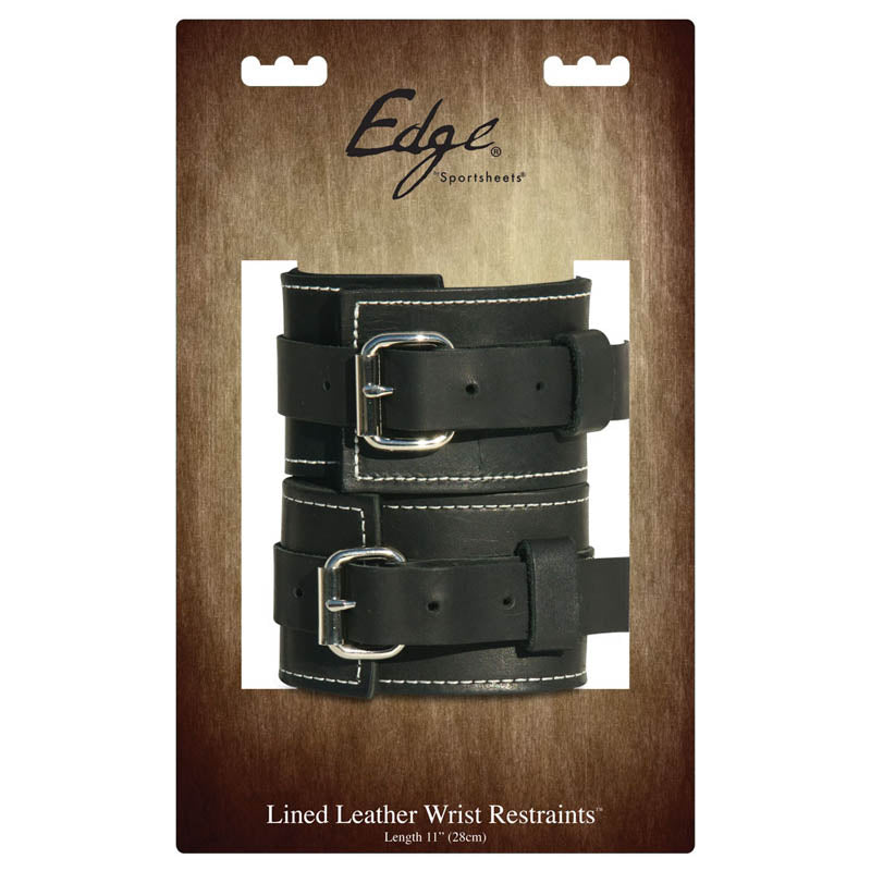 Edge Leather Wrist Restraints