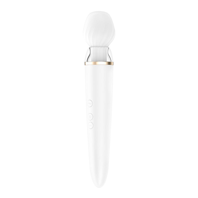 Satisfyer Double Wand-er Stimulator With Attachments