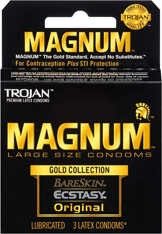 Trojan Magnum Gold Collection Condoms