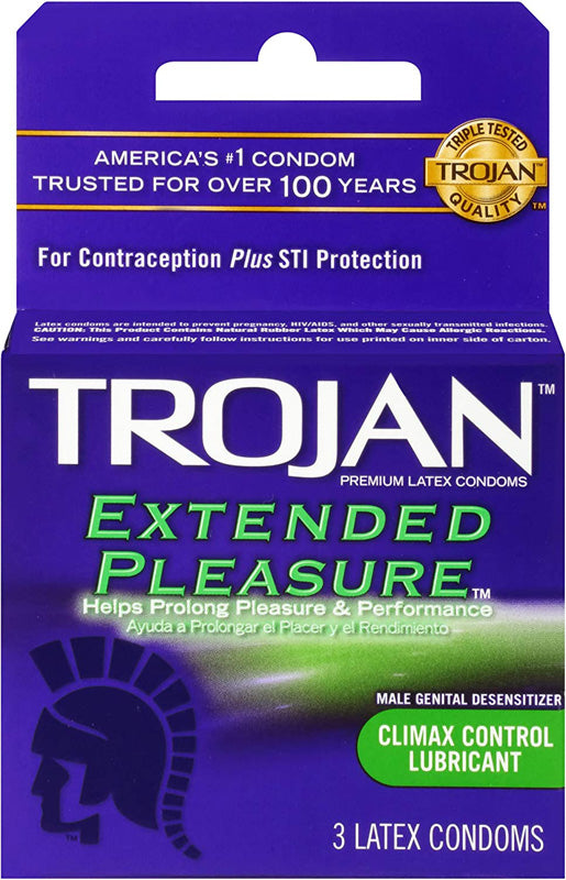 Trojan Extended Pleasures Condoms