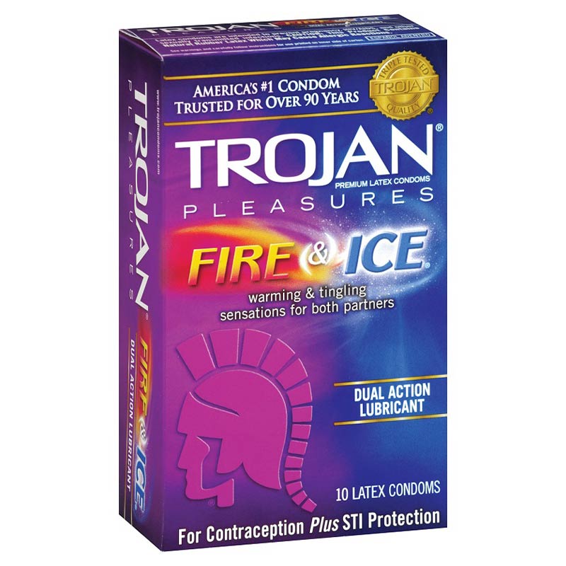 Trojan Pleasures Fire &amp; Ice Condoms