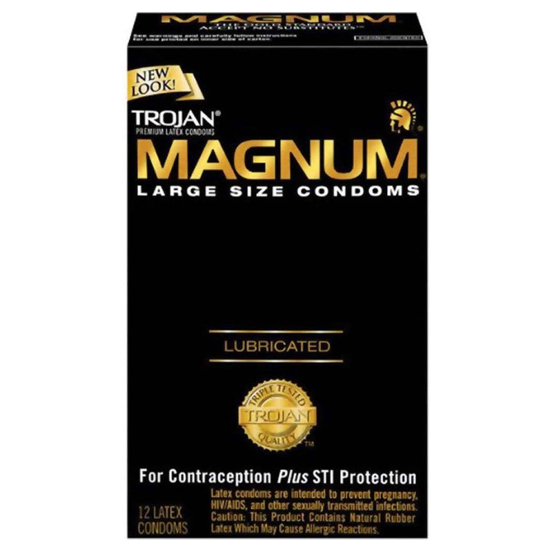 Trojan Magnum Lubricated Condoms