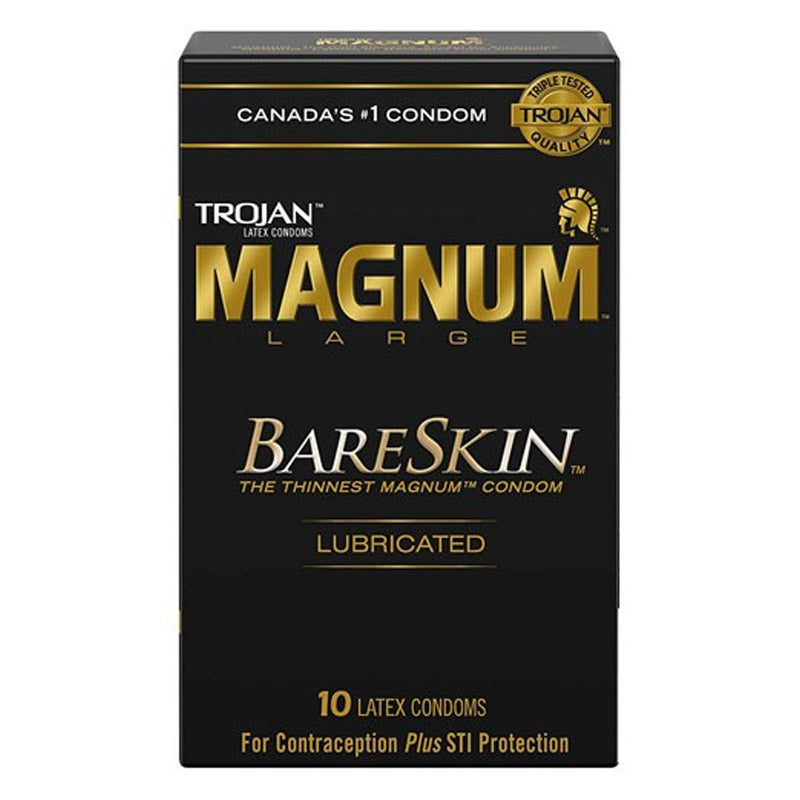 Trojan Magnum Bareskin Lubricated Condoms