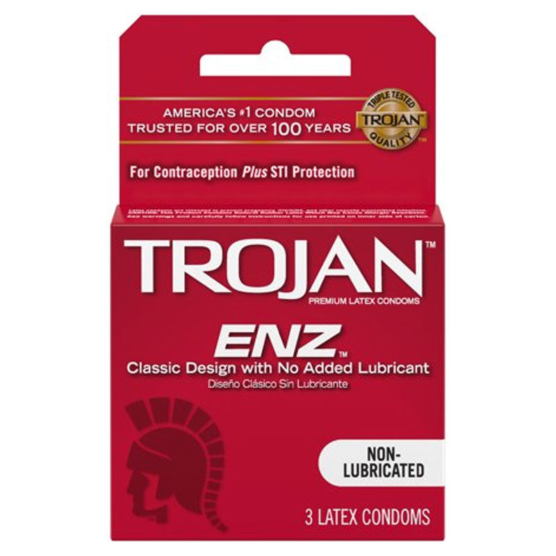 Trojan Enz Non-Lubricated Condoms