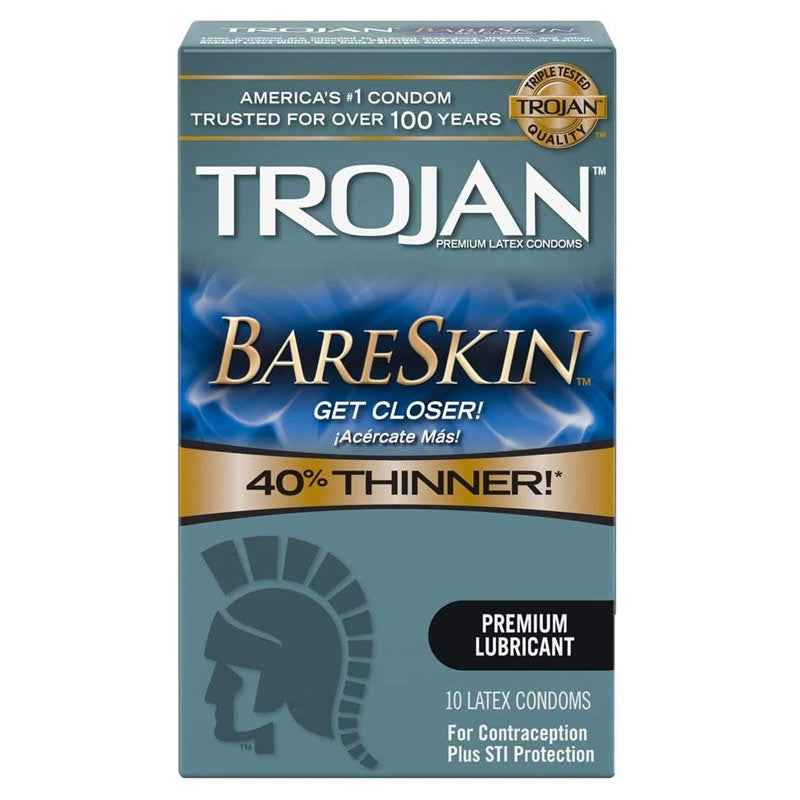 Trojan Bareskin Lubricated Condoms
