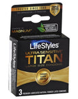 LifeStyles Ultra Sensitive Titan Condoms