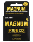 Trojan Magnum Ribbed Condoms