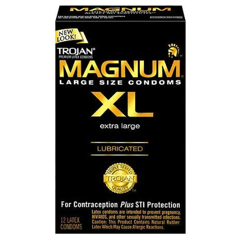 Trojan Magnum Lubricated XL Condoms