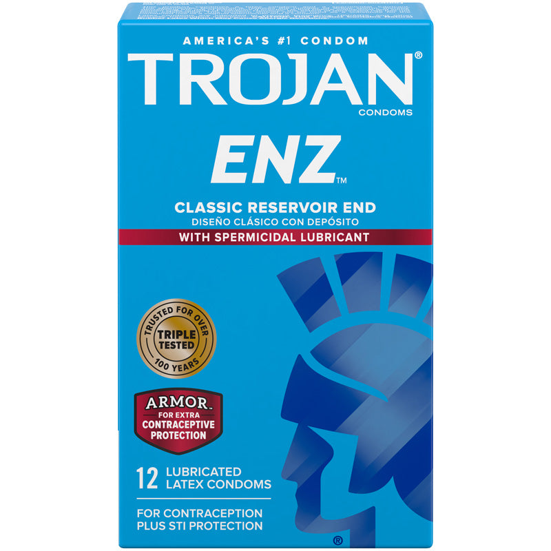 Trojan ENZ Spermicidal Armor Condoms