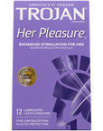 Trojan Her Pleasure Sensations Condoms