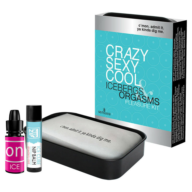 Crazy Sexy Cool Icebergs &amp; Orgasms Cooling Arousal Pleasure Kit