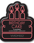 Wicked Sensual Wicked Water Based Birthday Cake Flavoured Lubricant