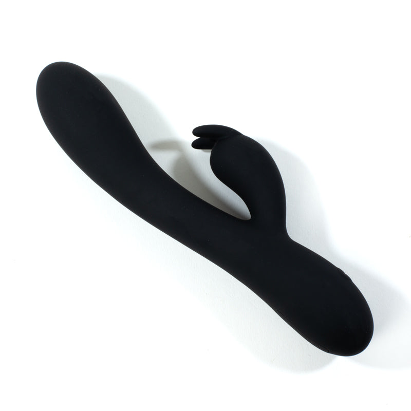 Noble Black Heating Rabbit Vibrator - Packed In Sealed Foil Bags