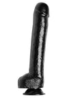 The Black Destroyer Huge Suction Cup Dildo