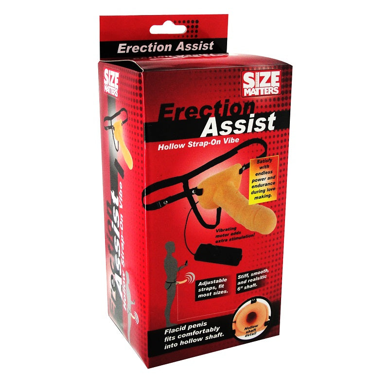 Erection Assist Hollow Strap-On Vibe