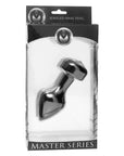 Spade Petite Jewel Aluminum Anal Plug