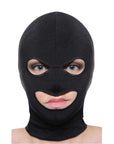 Spandex Hood With Eye And Mouth Holes