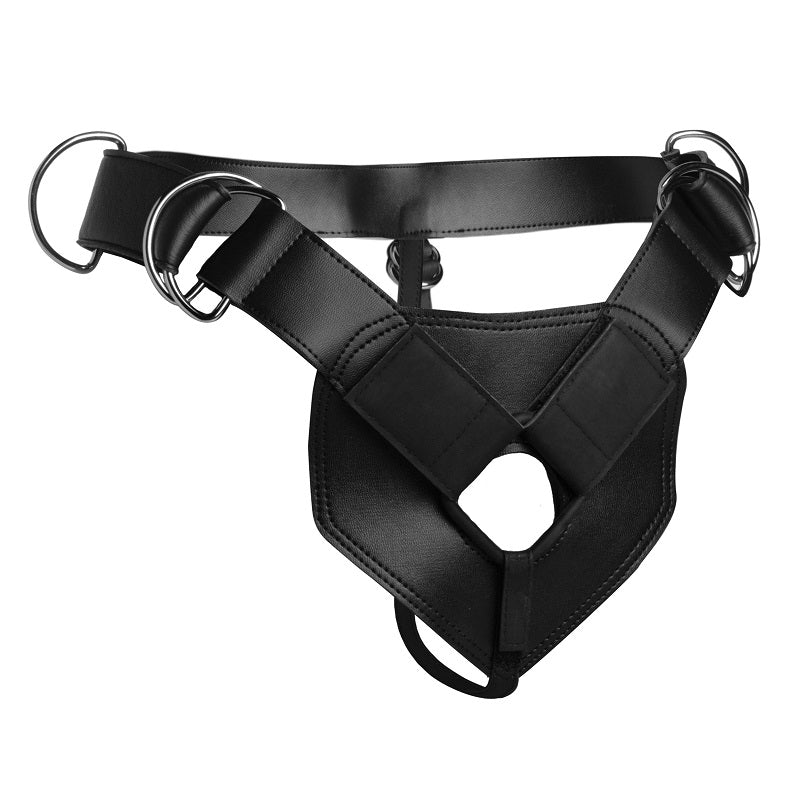 Flaunt l Strap On Harness System With 3 Inch O Inch Rings