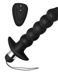 Wireless Black Vibrating Anal Beads With Remote