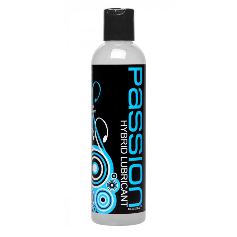 Passion Hybrid Water &amp; Silicone Blend Lube 8oz.